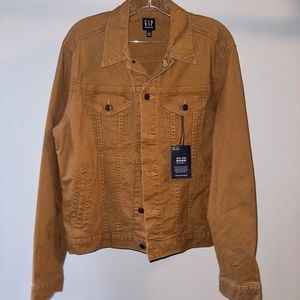 NWT Gap Brown Denim Jacket